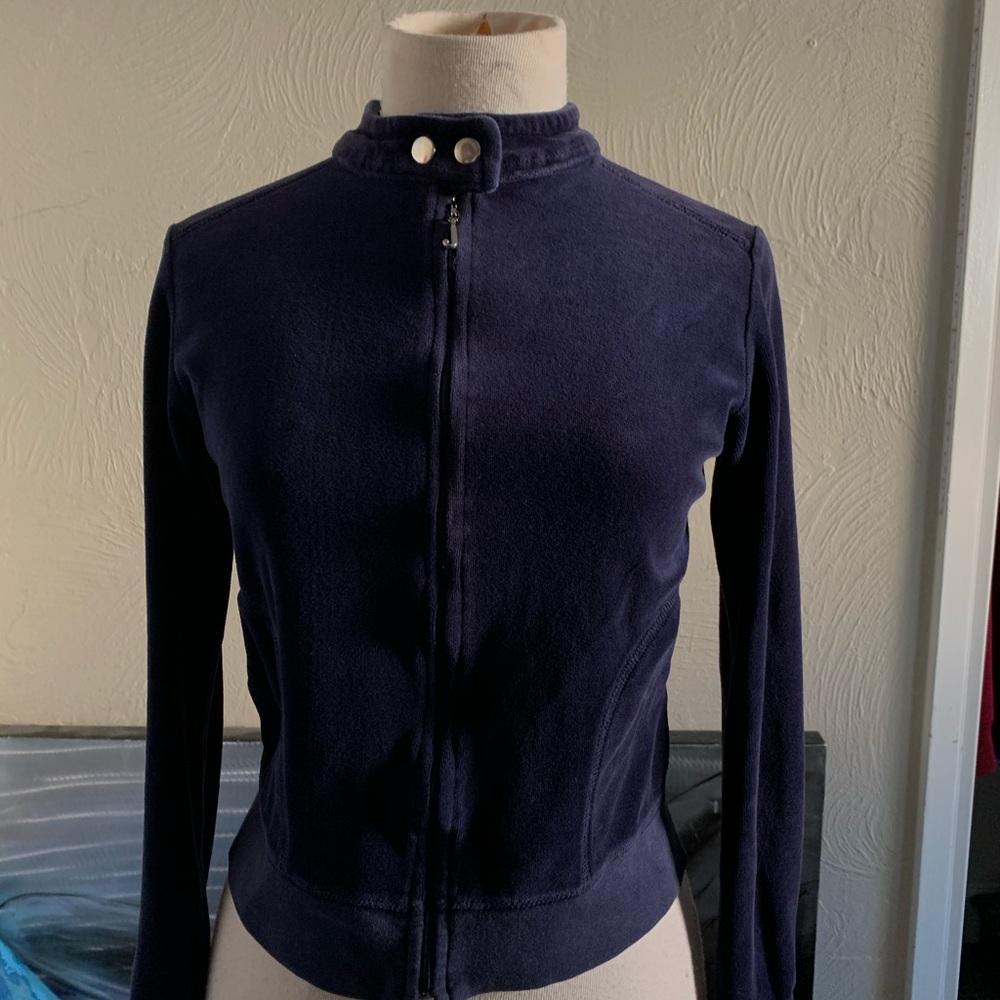 Juicy Couture 2000’s Blue ZIP up jacket
